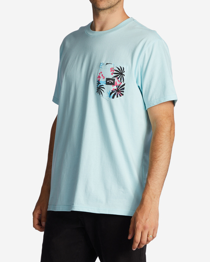 1 Team Pocket Pocket T-Shirt Blue ABYZT01715 Billabong