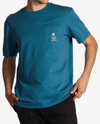 3 Troppo Pocket - Camiseta para Hombre  ABYZT01716 Billabong