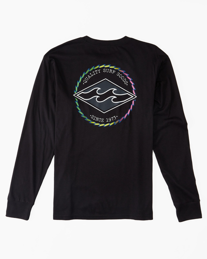 4 Rotor Diamond Long Sleeve T-Shirt Black ABYZT01717 Billabong