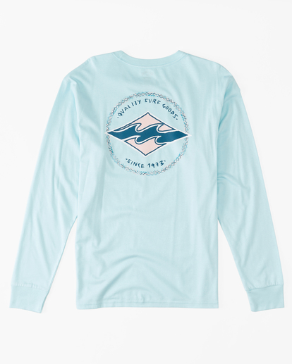 4 Rotor Diamond Long Sleeve T-Shirt Blue ABYZT01717 Billabong