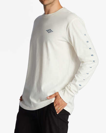 3 Unity - Long Sleeve T-Shirt for Men White ABYZT01718 Billabong