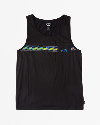 4 Spinner Tank Black ABYZT01722 Billabong