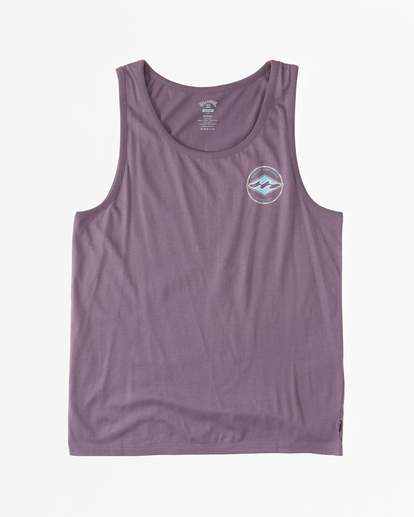 6 Rotor Diamond - Tanktop voor Heren Purple ABYZT01723 Billabong