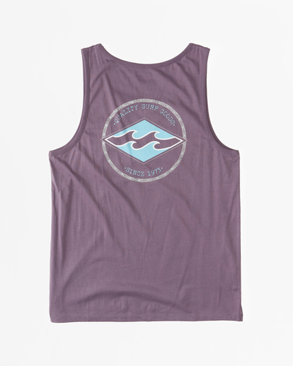 5 Rotor Diamond - Tanktop voor Heren Purple ABYZT01723 Billabong