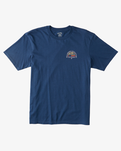 6 A/Div Sun Up Short Sleeve T-Shirt Blue ABYZT01728 Billabong