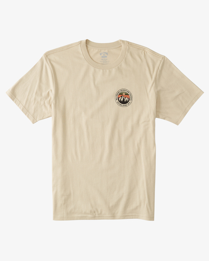 9 Sun Up - T-shirt para Homem Beige ABYZT01728 Billabong