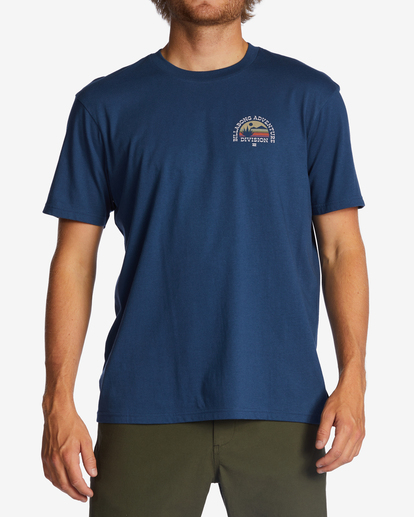 2 Sun Up - Organic T-Shirt for Men Blue ABYZT01728 Billabong