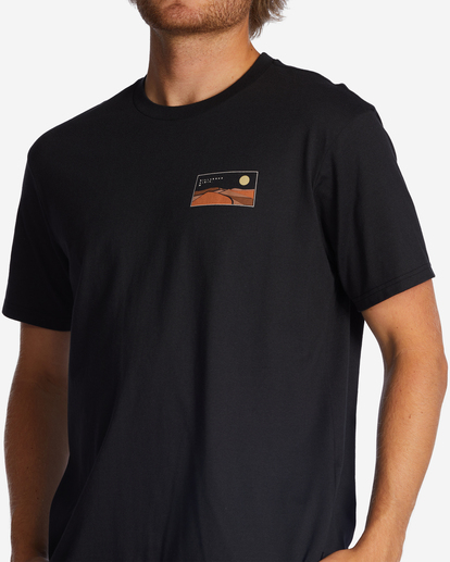3 A/Div Sands Short Sleeve T-Shirt Black ABYZT01729 Billabong