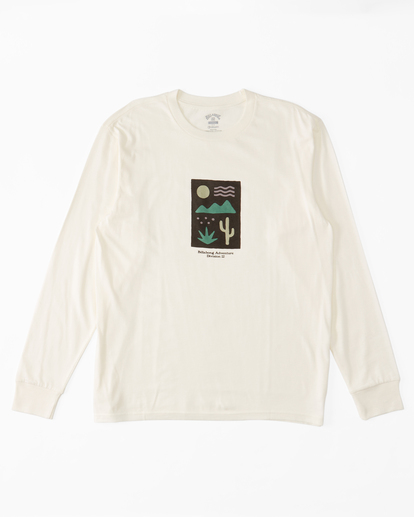 4 A/Div Icons Long Sleeve T-Shirt White ABYZT01734 Billabong