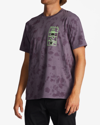 3 L.O.T.R. - T-Shirt voor Heren Purple ABYZT01739 Billabong