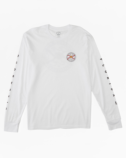 5 Florida Salute Long Sleeve T-Shirt White ABYZT01752 Billabong