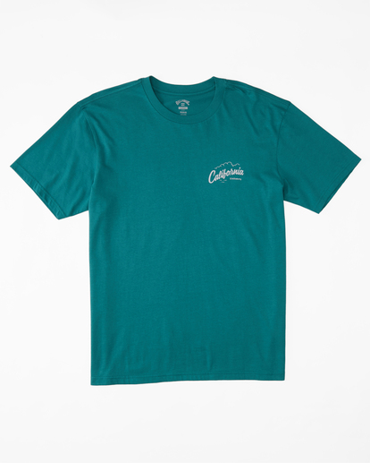 4 CA Greeter T-Shirt Green ABYZT01758 Billabong
