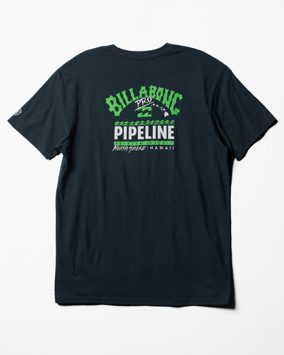 6 Pipeline - T-Shirt für Männer Blau ABYZT01906 Billabong