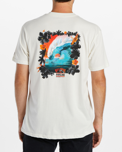 2 Pipeline Floral - T-Shirt für Männer Weiss ABYZT01907 Billabong