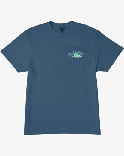 0 Kamea Kalo Arch Short Sleeve T-Shirt Blue ABYZT01916 Billabong