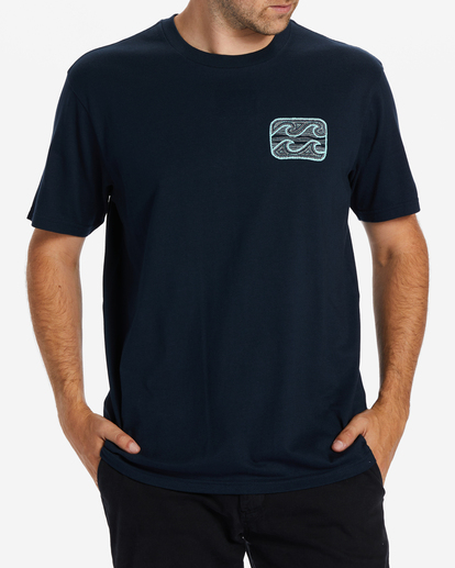 0 Crayon Wave - Camiseta para Hombre Azul ABYZT01946 Billabong