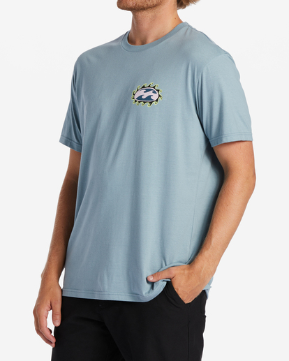 Billabong T-Shirt pour hommes Arch M, bleu moyen | OTTO'S
