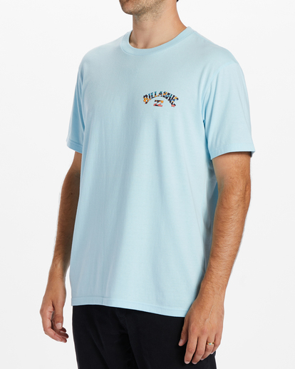 3 Arch Fill - T-Shirt für Männer Blau ABYZT01947 Billabong