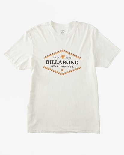 4 Walled Short Sleeve T-Shirt White ABYZT02025 Billabong