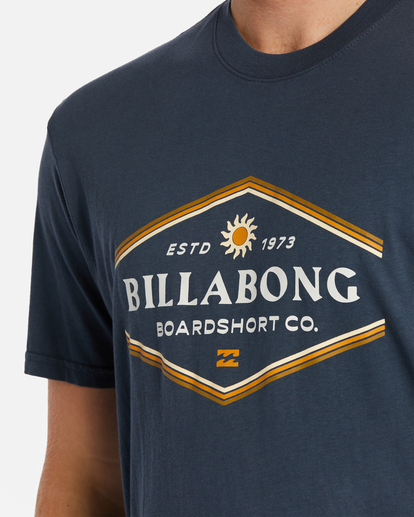 3 Walled Short Sleeve T-Shirt Blue ABYZT02025 Billabong