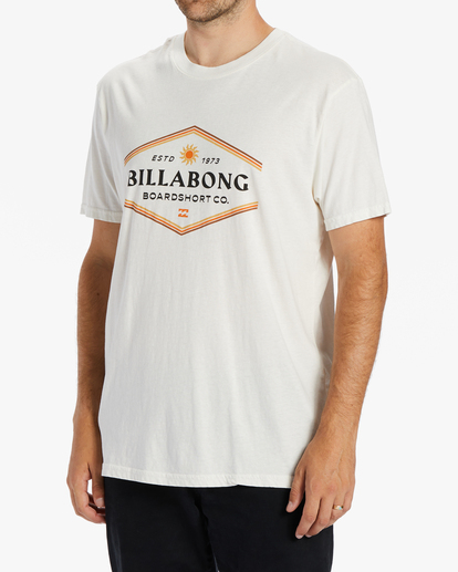 1 Walled Short Sleeve T-Shirt White ABYZT02025 Billabong