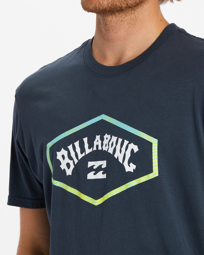 3 Exit Arch Short Sleeve T-Shirt Blue ABYZT02026 Billabong