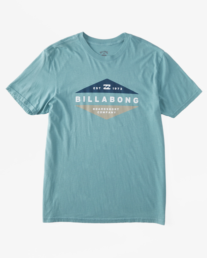 4 Level Short Sleeve T-Shirt Green ABYZT02027 Billabong