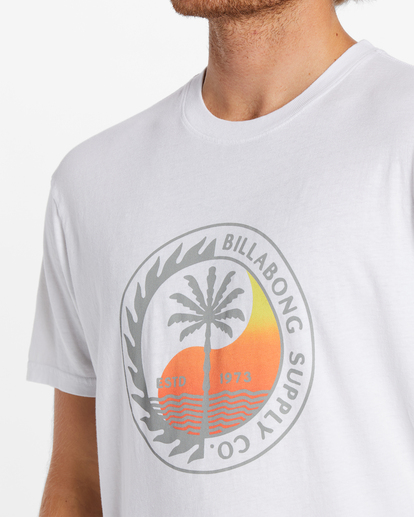 3 Transport Short Sleeve T-Shirt White ABYZT02049 Billabong