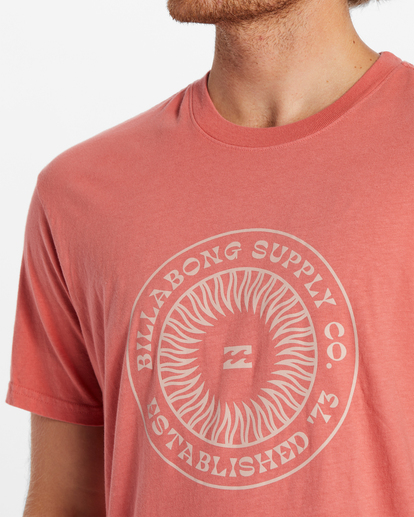 3 Praise Short Sleeve T-Shirt Red ABYZT02051 Billabong