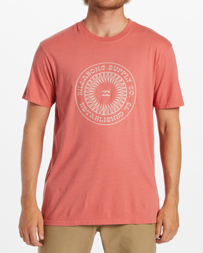 0 Praise Short Sleeve T-Shirt Red ABYZT02051 Billabong