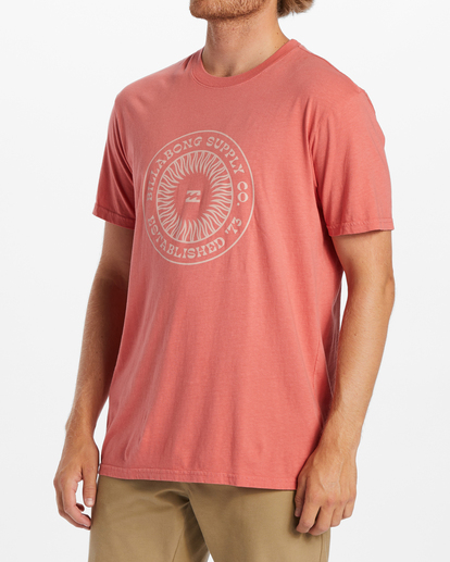 1 Praise Short Sleeve T-Shirt Red ABYZT02051 Billabong