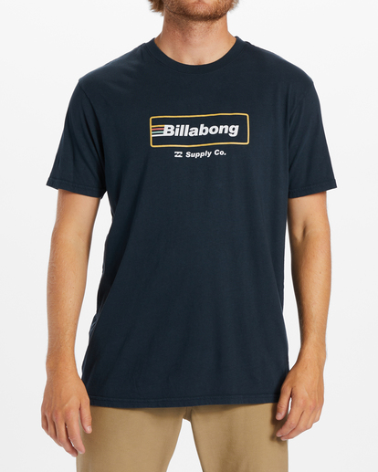 0 Walled Ii Short Sleeve T-Shirt Blue ABYZT02052 Billabong