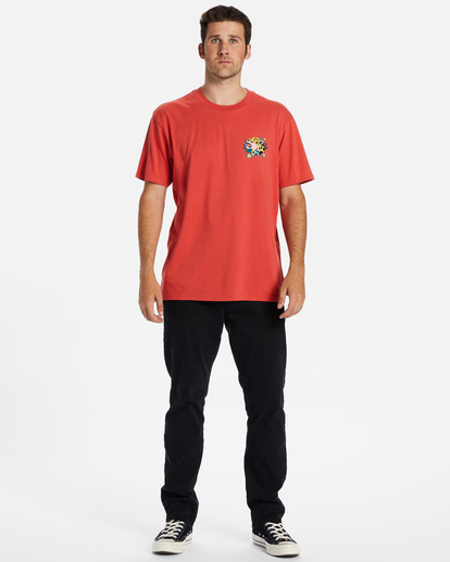 1 Erica Zeledón Jaguar - Camiseta para Hombre Naranja ABYZT02056 Billabong