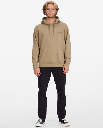 1 Wave Washed - Sweat à capuche pour Homme Marron C1FL13BIP2 Billabong