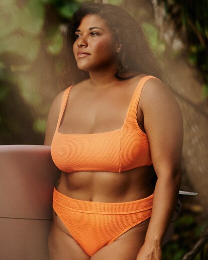 0 Summer High Maui Rider - Braguita de bikini de cobertura media para Mujer Naranja C3SB46BIP2 Billabong