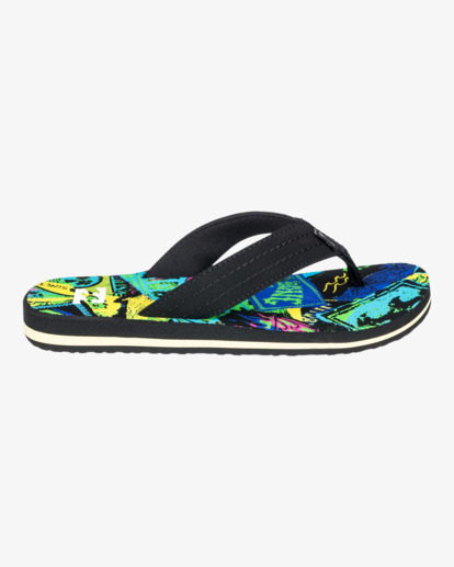 2 All Day Theme - Sandales pour Garçon Noir EBBL100001 Billabong