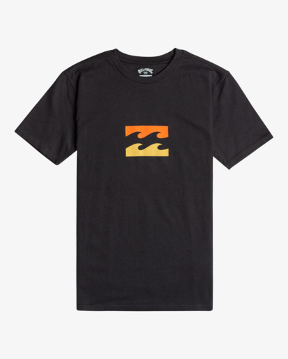 0 Team Wave - Camiseta para Chicos 8-16 Negro EBBZT00123 Billabong