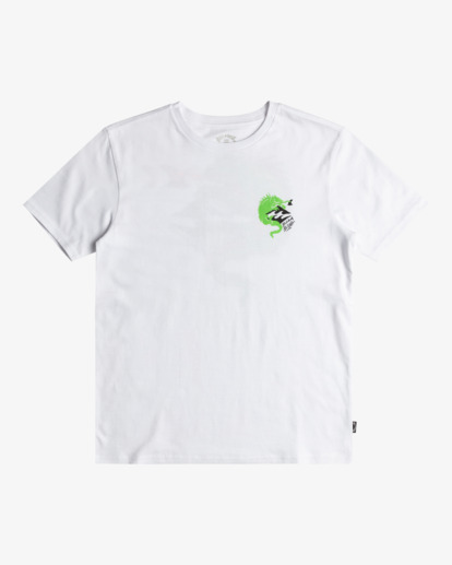 0 Iguana King - T-Shirt voor Jongens 8-16 White EBBZT00131 Billabong