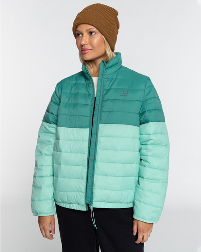 0 Never Stop - Zip-Up Jacket for Women Green EBJJK00123 Billabong