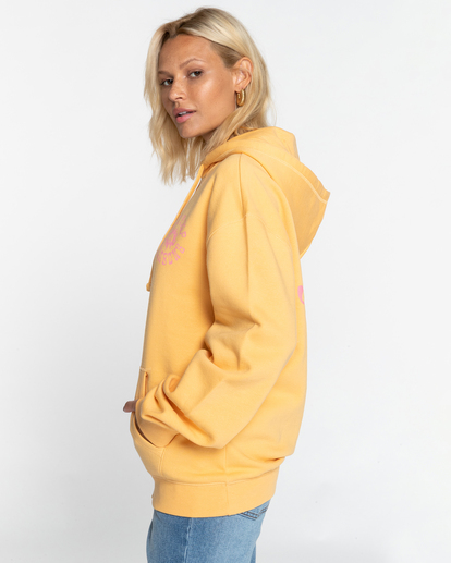 3 On The Rise - Sweat à capuche pour Femme Orange EBJSF00132 Billabong