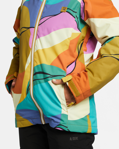 5 A/Div Sula 10K Insulated Snow Jacket Green EBJTJ00114 Billabong