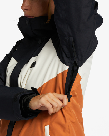 6 A/Div Good Life Insulated Snow Jacket Black EBJTJ00115 Billabong