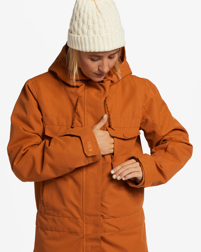 6 A/Div Break Of Dawn 10K Hooded Insulated Snow Suit Multicolor EBJTS00101 Billabong