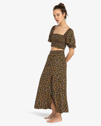 1 Pretty Side - Saia maxi para Mulher Preto EBJWK00102 Billabong