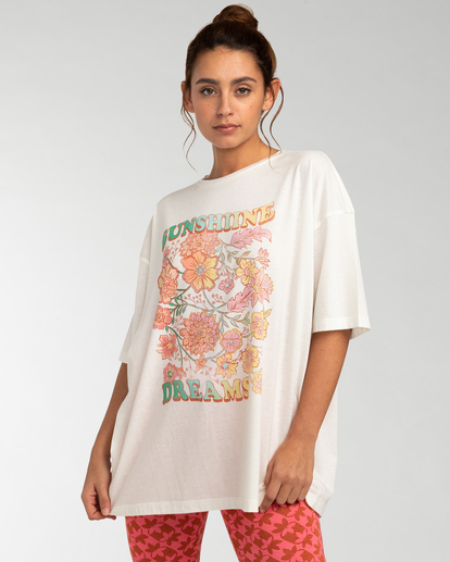 0 Sunshine Dreams - Camiseta para Mujer Blanco EBJZT00116 Billabong