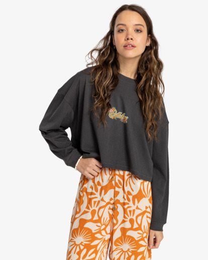 0 Beach Boyfriend - Longsleeve für Frauen Schwarz EBJZT00242 Billabong