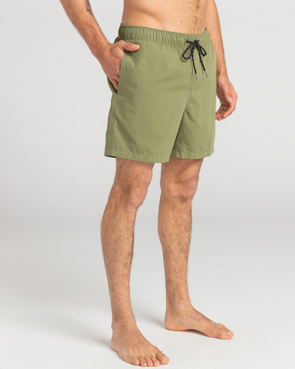 5 All Day Layback - Calções de banho pelo joelho para Homem Verde EBYJV00104 Billabong