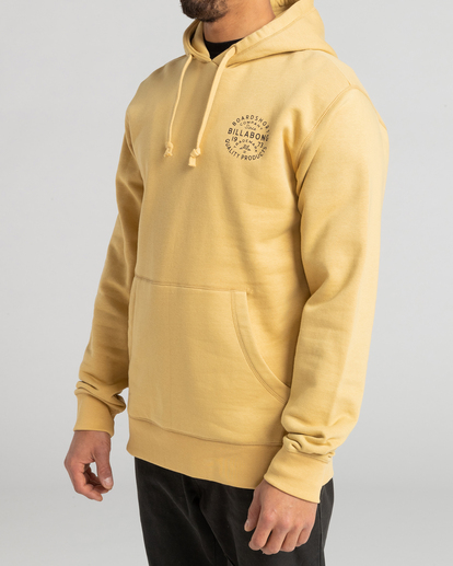 2 Union - Sweat à capuche pour Homme Jaune F1HO11BIF2 Billabong