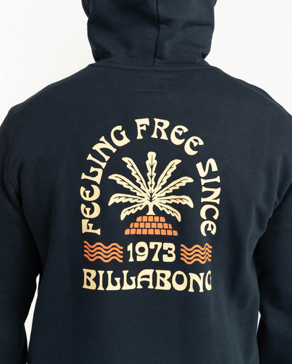 4 Feeling Free - Kapuzenpulli für Männer Blau F1HO15BIF2 Billabong