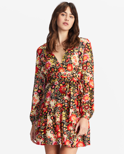 Billabong long online sleeve dress